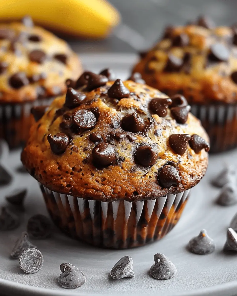 Chocolate Chip Banana Muffin: The Best Homemade Delight