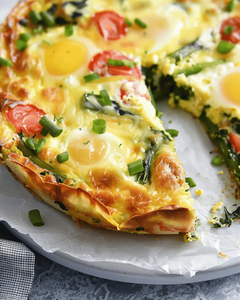 Egg Tortilla Bake: Easy, Flavor-Packed Comfort with Turkey Bacon and Chicken Ham