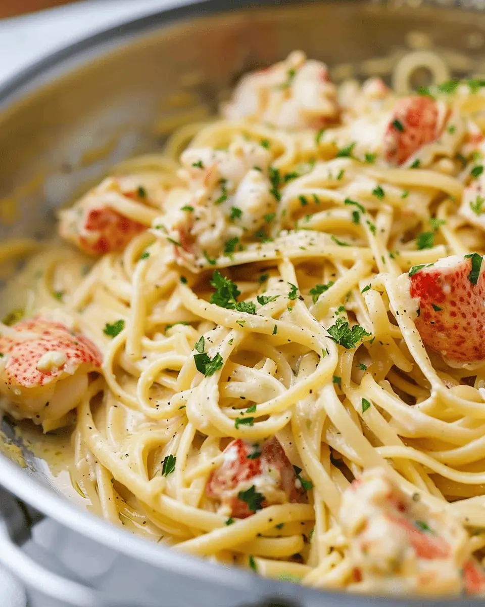 Creamy Lobster Pasta: Indulgent Comfort Food for Home Chefs