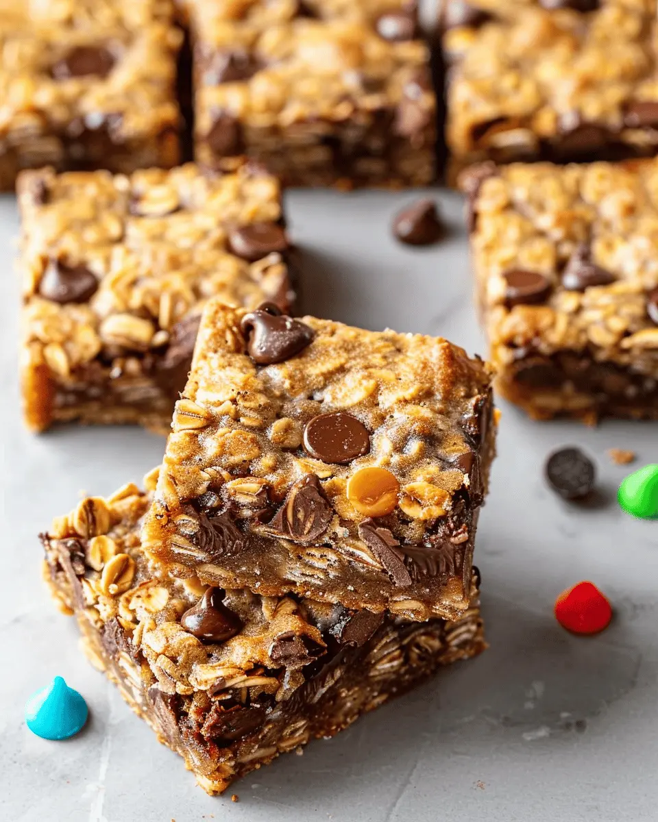 Oatmeal Chocolate Chip Bars: The Best Easy Treat for Everyone