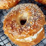 Protein Bagels with Cottage Cheese