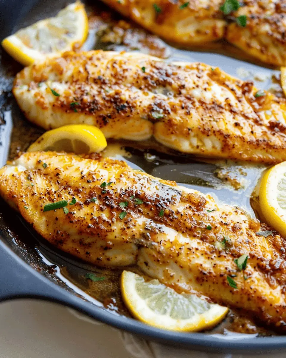 Lemon Butter Tilapia: Easy Recipe for a Flavorful Dinner