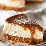 No Bake Salted Caramel Cheesecake Recipe