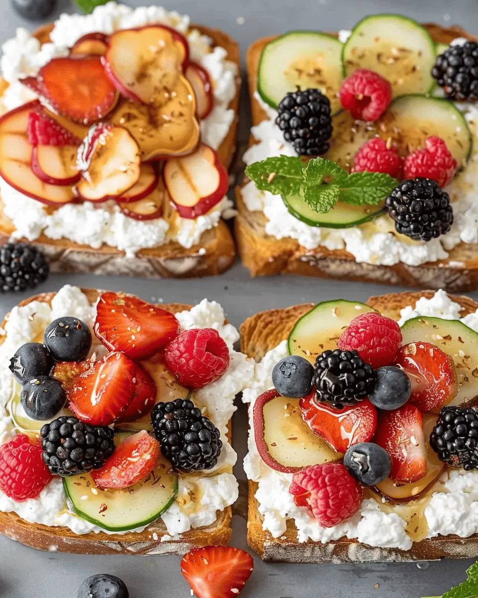 High Protein Cottage Cheese Toast: 5-Minute Delicious Upgrade