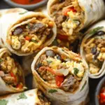 High Protein Breakfast Burrito