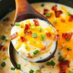 Creamiest Instant Pot Loaded Baked Potato Soup