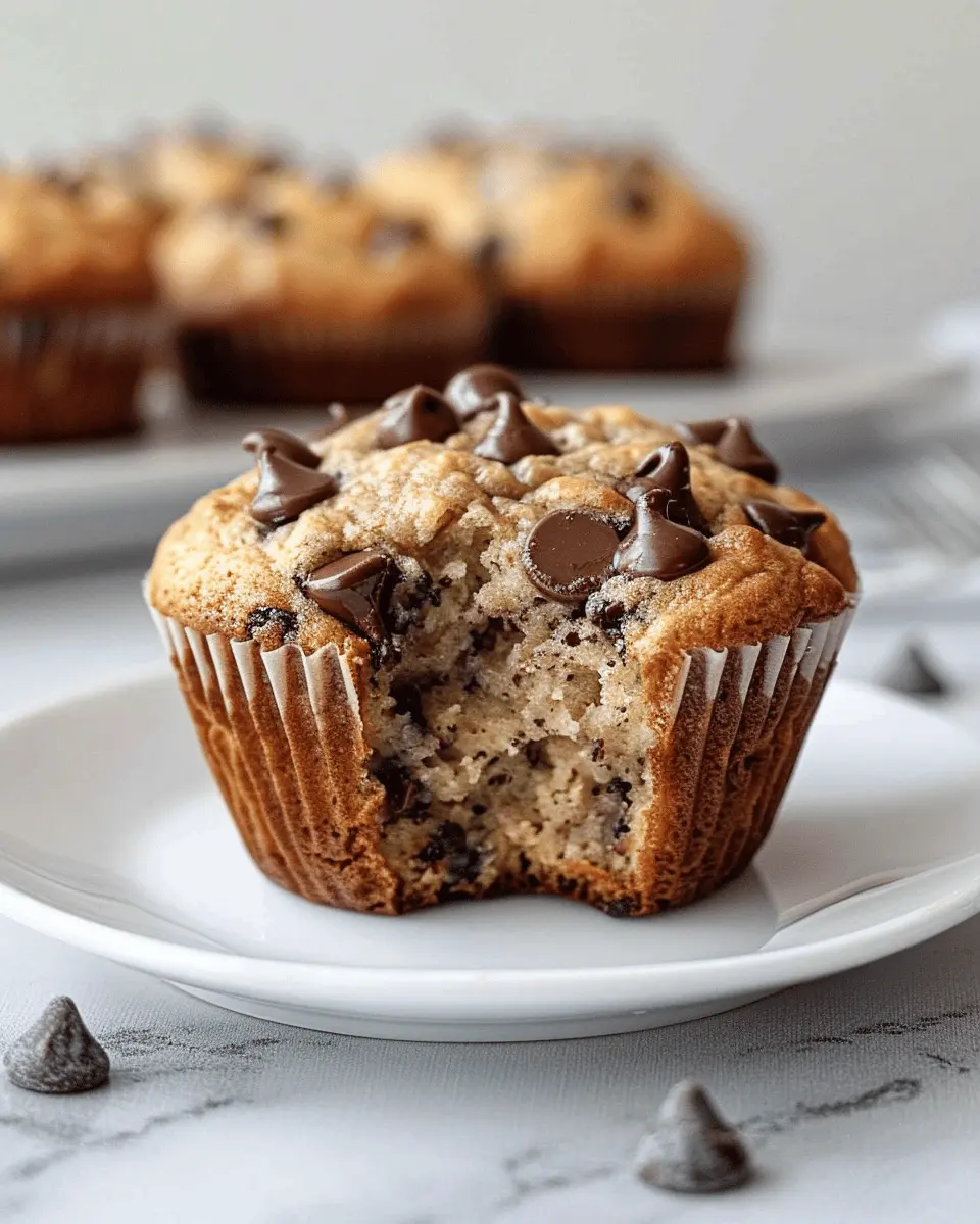 Amazing Chocolate Chip Banana Muffins You Can Bake Today