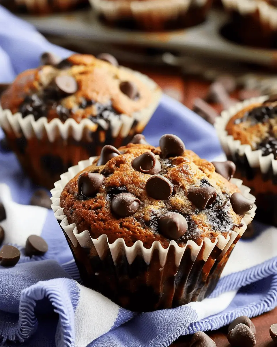 Irresistibly Soft Chocolate Chip Muffins You’ll Crave Daily at Home