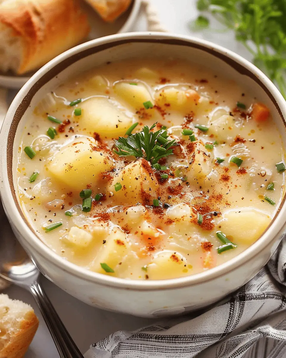 Crockpot Potato Soup: The Best Comfort Food with Turkey Bacon