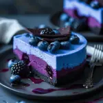 Ravenclaw Midnight Blueberry Cheesecake