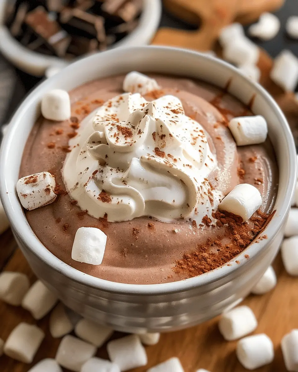 3 Ingredient Hot Chocolate Dip: The Ultimate Cozy Indulgence