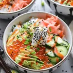 California Roll Sushi Bowls