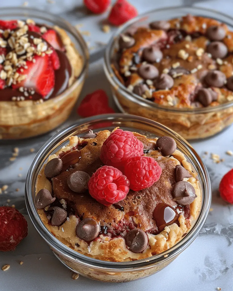 Baked Protein Pancake Bowls: The Best Healthy Breakfast Option