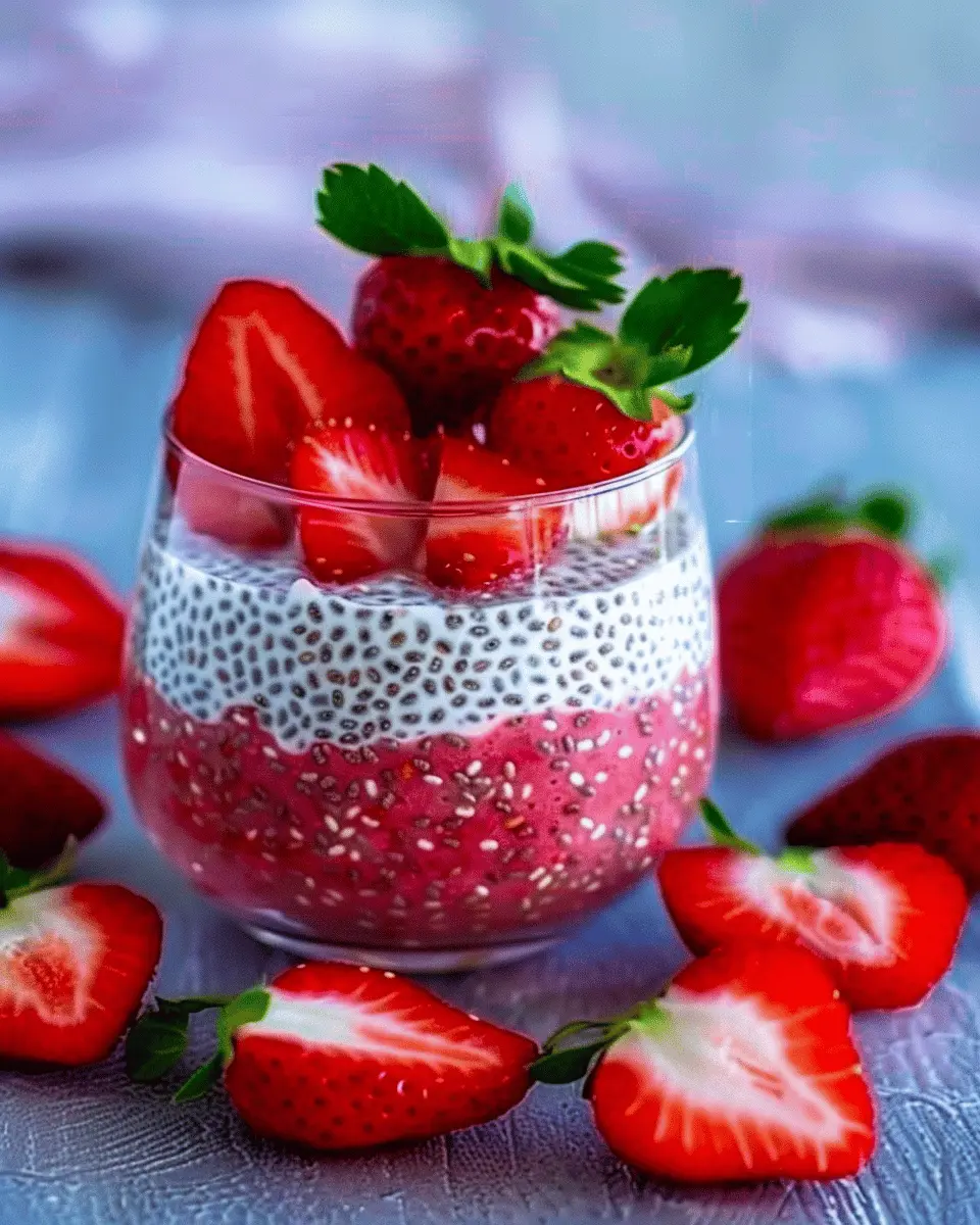Strawberry Chia Seed Pudding: Easy, Healthy, and Delicious Treat