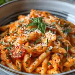 Easy and Creamy Tomato Garlic Pasta Recipe
