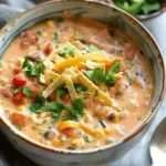 Creamy Vegetarian Tortilla Soup