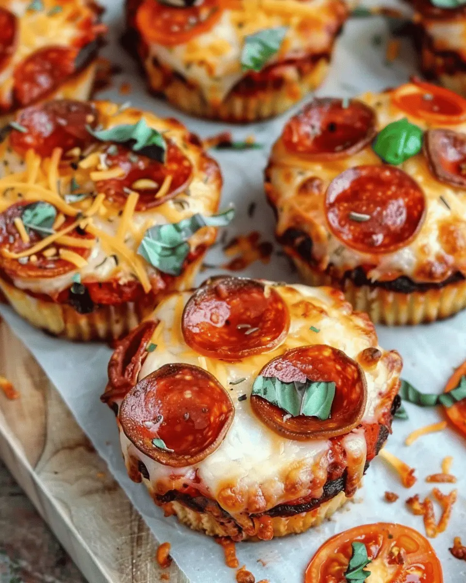 Pizza cupcakes: Easy savory bites your family will love