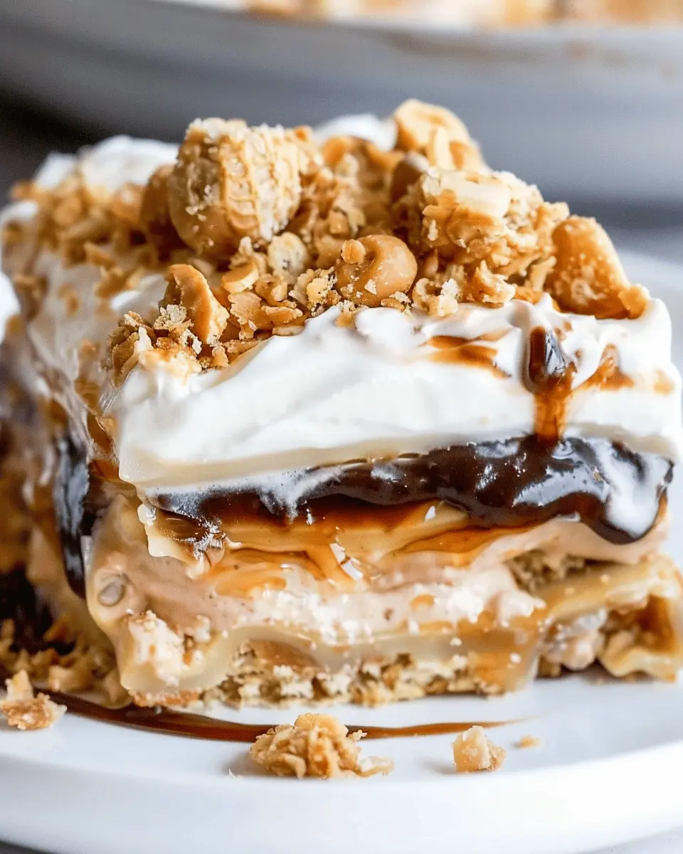 Peanut Butter Crunch Lasagna: The Indulgent Dessert You Need