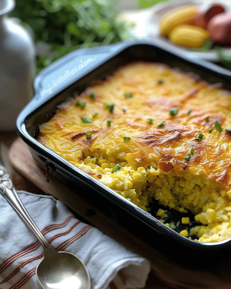 Easy Corn Pudding Casserole: The Best Comfort Food Recipe for Everyone