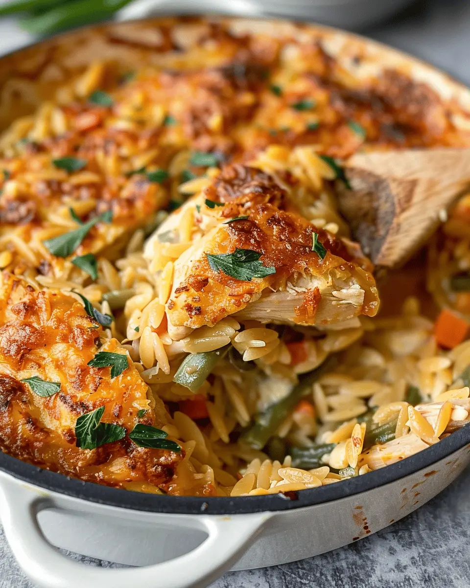 Monterey Chicken One Pan Orzo: Easy Comfort Food Delight