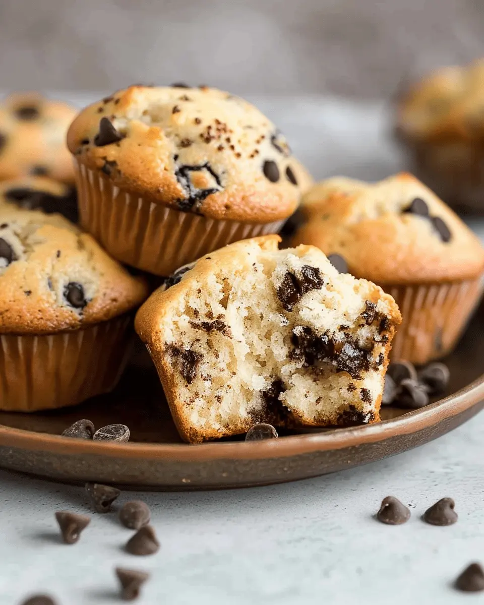 Fluffy Chocolate Chip Muffins: The Best Homemade Treat You’ll Adore