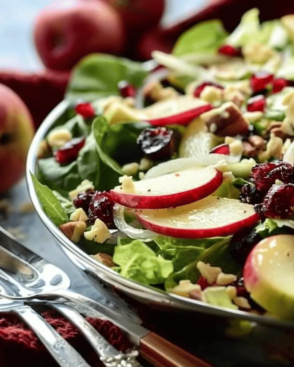Holiday Honeycrisp Salad: A Delightful Twist with Turkey Bacon