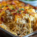 Creamy Southern Spaghetti Bake