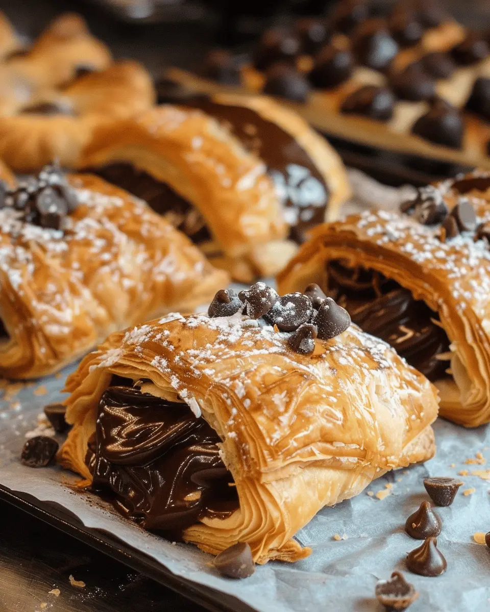 Chocolate Puff Pastries: Indulgent Delight for Home Cooks
