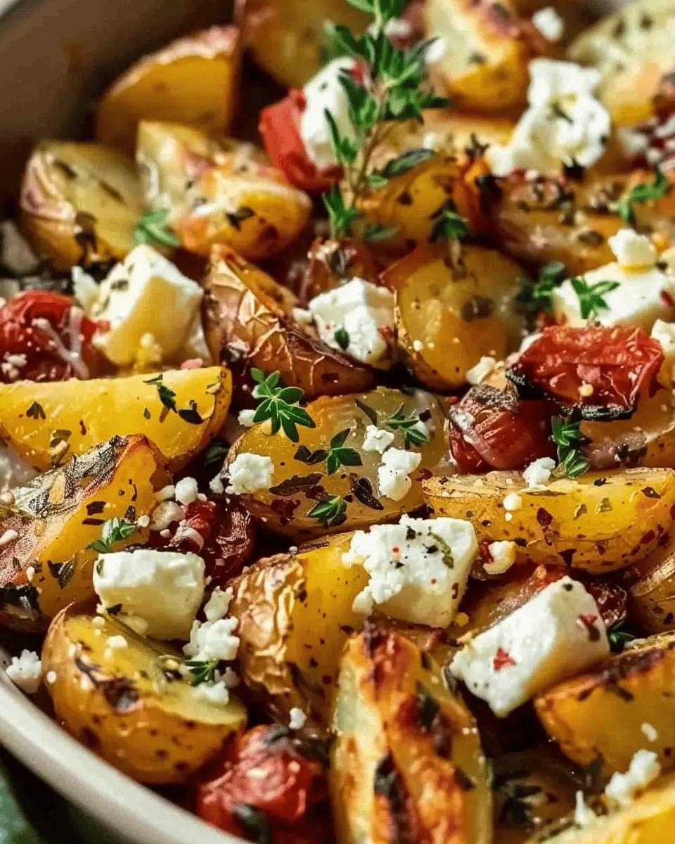 Healthy Baked Feta Potatoes: A Delightful Twist on Comfort Food
