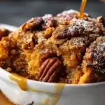 Pumpkin Pecan Cobbler