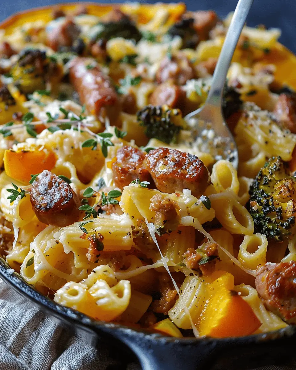 Autumn Sausage Pasta Squash: Easy Comfort Food for Fall Evenings