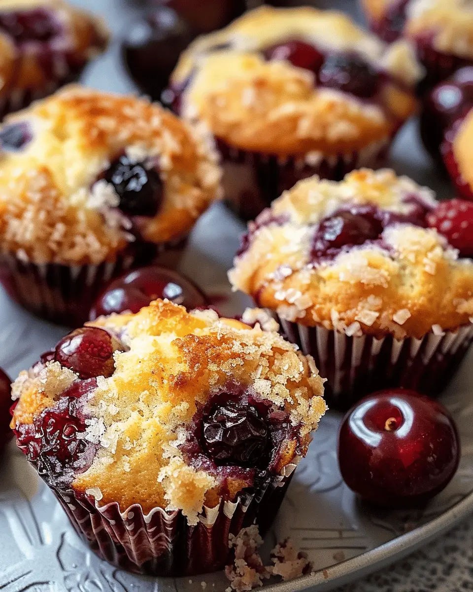 Cherry Cobbler Muffins: Easy Recipe for Irresistible Comfort Food