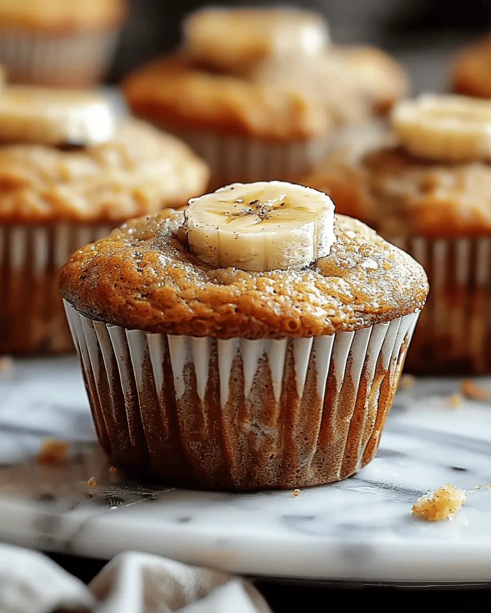 Deliciously Soft Banana Muffins for Cozy Mornings with Love