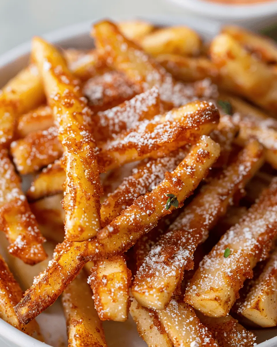 Air Fryer Apple Fries: Easy, Crispy Treat for Everyone
