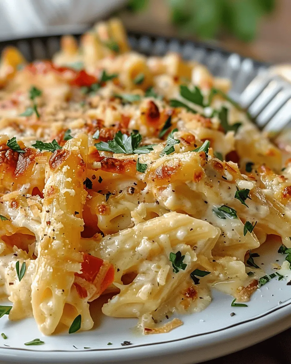 Rattlesnake Pasta: Indulgent Twist with Turkey Bacon and Chicken Ham