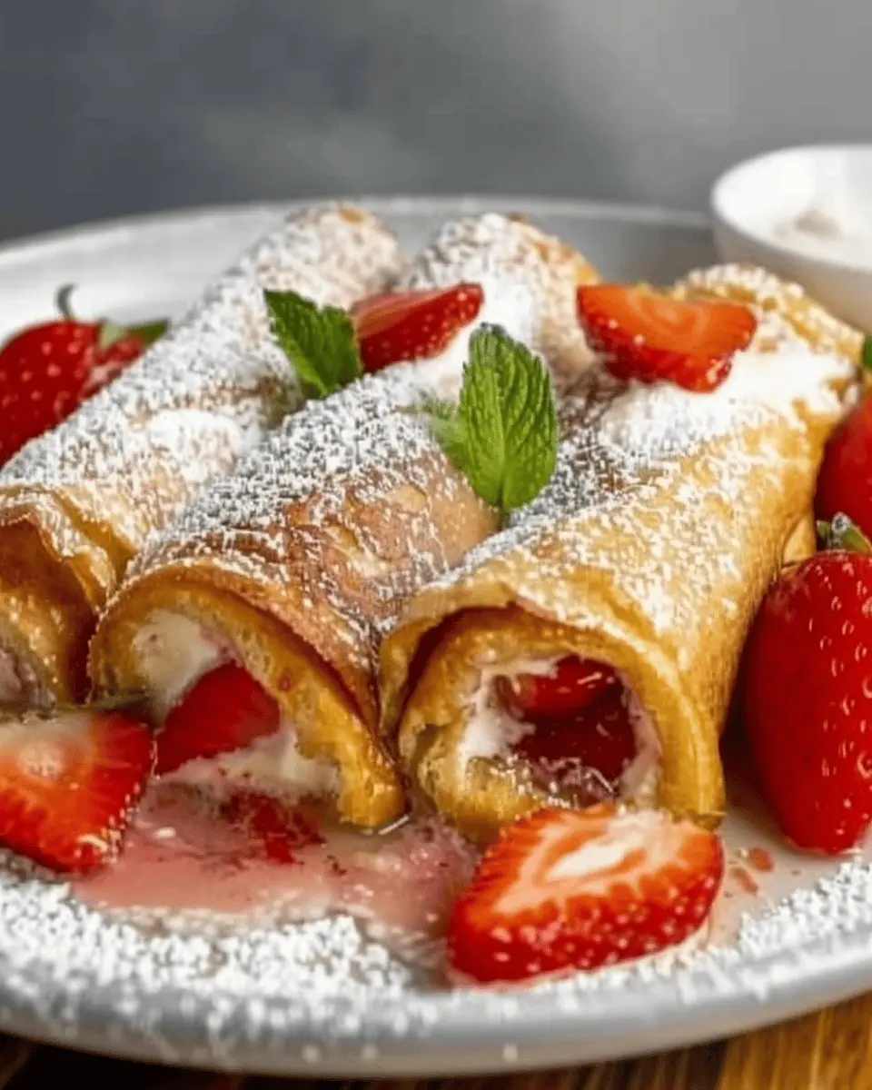 Strawberry French Toast Roll-Ups: A Deliciously Easy Breakfast Treat