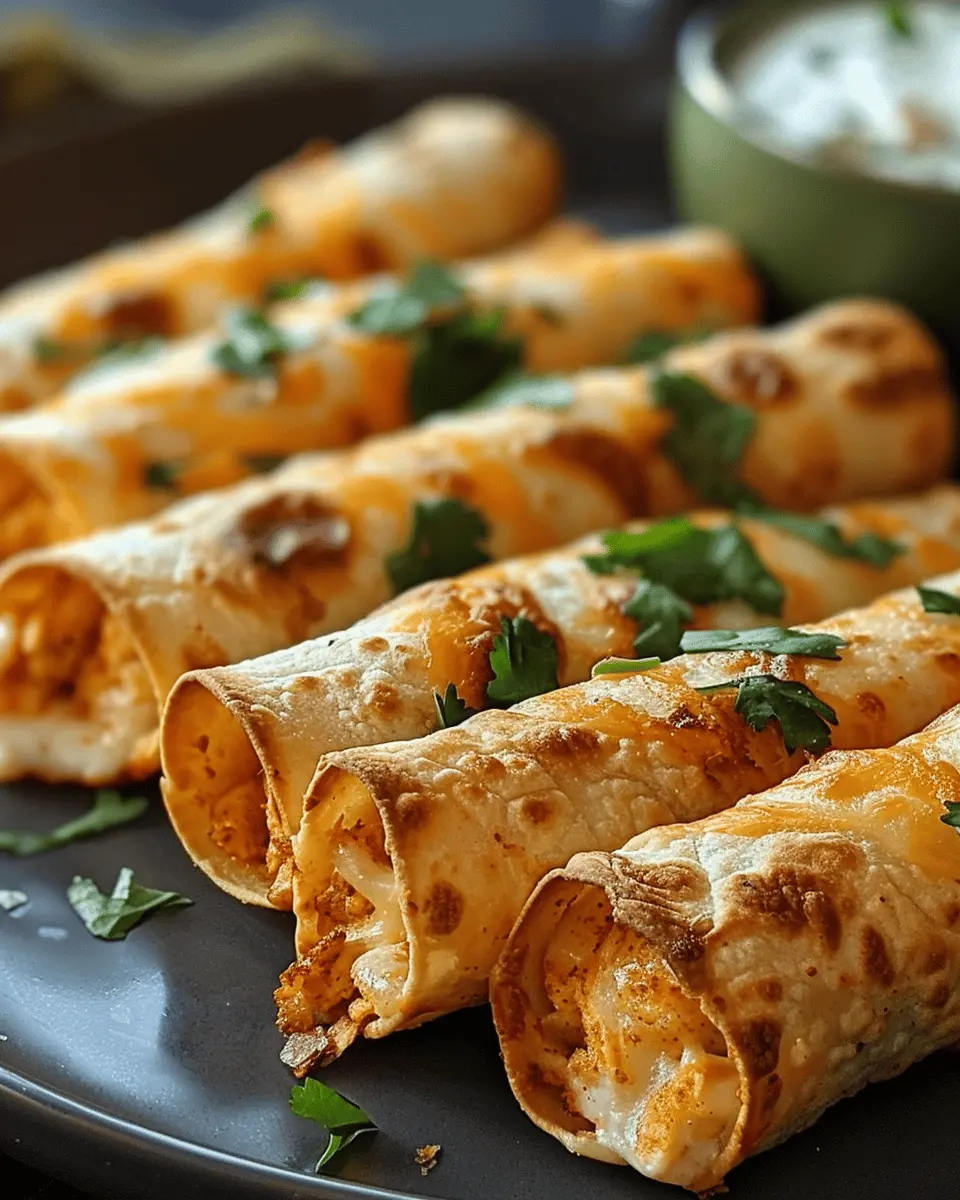 Crispy Chicken Taquitos: Easy and Delicious Homemade Treats