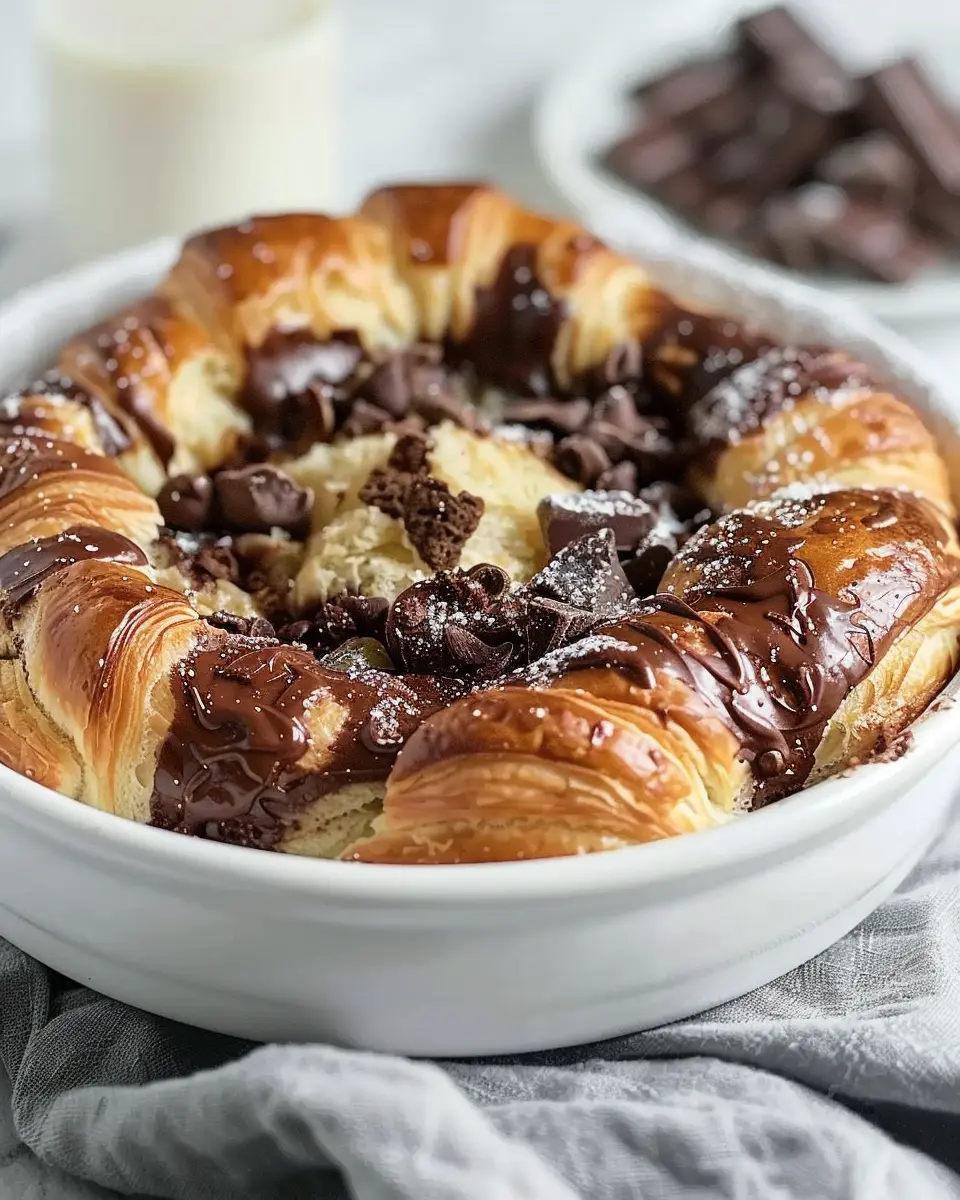 Chocolate Croissant Breakfast Bake: The Indulgent Morning Treat