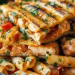 Honey Pepper Chicken Panini Pasta