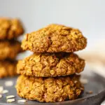 Healthy Pumpkin Oat Cookies