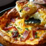 Savory Cheddar & Bacon Dutch Baby