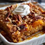 Irresistible Pumpkin Pecan Cobbler