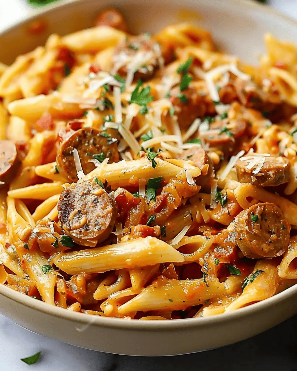 Cajun Sausage Pasta: Easy Comfort Food You’ll Love to Make