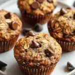 Oatmeal Chocolate Chip Morning Muffins