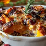 Sweet Potato & Cranberry Gratin