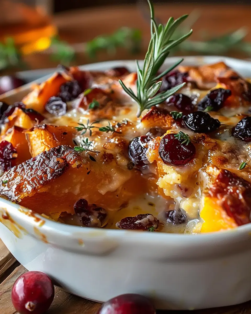 Sweet Potato & Cranberry Gratin: The Best Comfort Food Delight