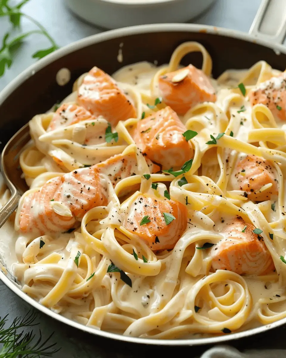 One Pot Creamy Salmon Pasta: Easy and Cozy Dinner Delight