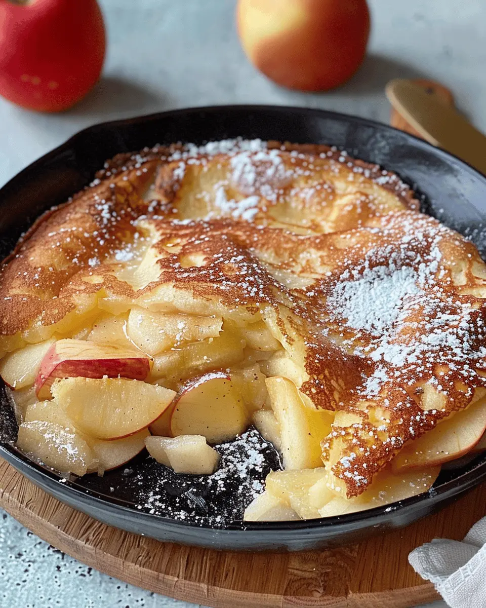 German Apple Pancake Recipe: Easy, Delicious Comfort in Every Bite