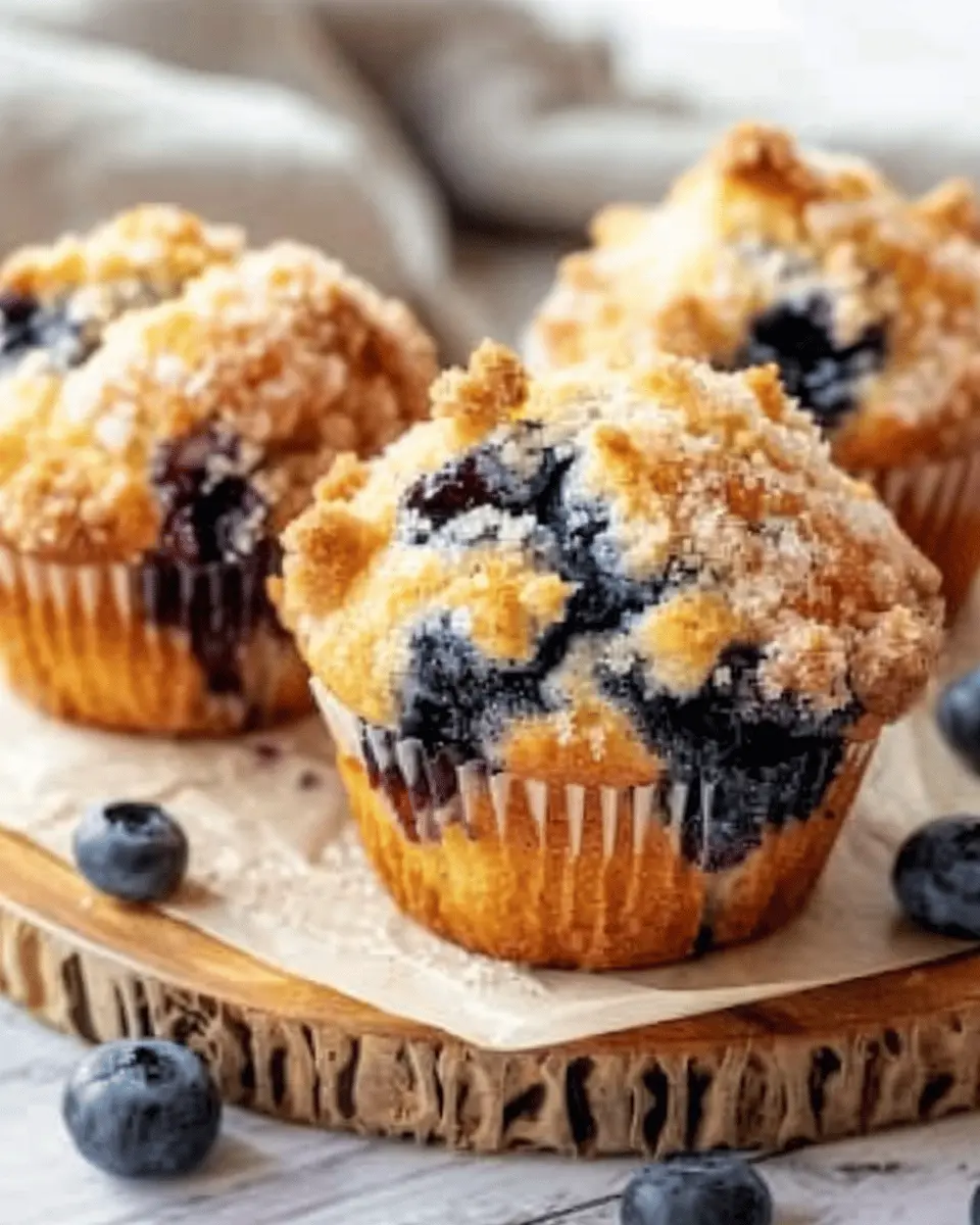 Bakery-Style Blueberry Muffins: Cozy Comfort in Every Bite
