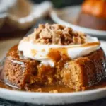 Self-Saucing Pumpkin Pudding Cake